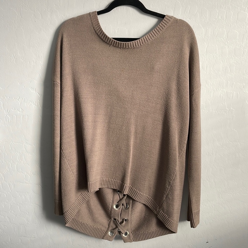 Express high-low sweater
